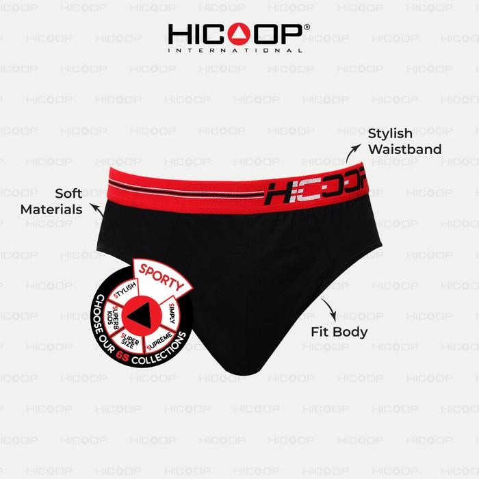 Celana dalam pria dewasa Hicoop men HBKL-303MX