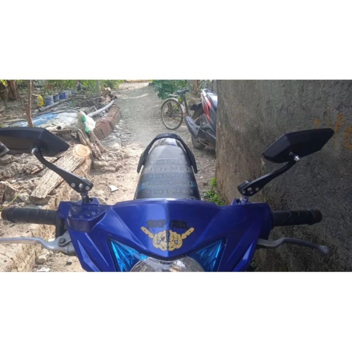 [Expert] SPION KOZO TANGKAI BESI SEPASANG FREE DUDUKAN SPION HONDA YAMAHA UNIVERSAL SUPRA MX VEGA