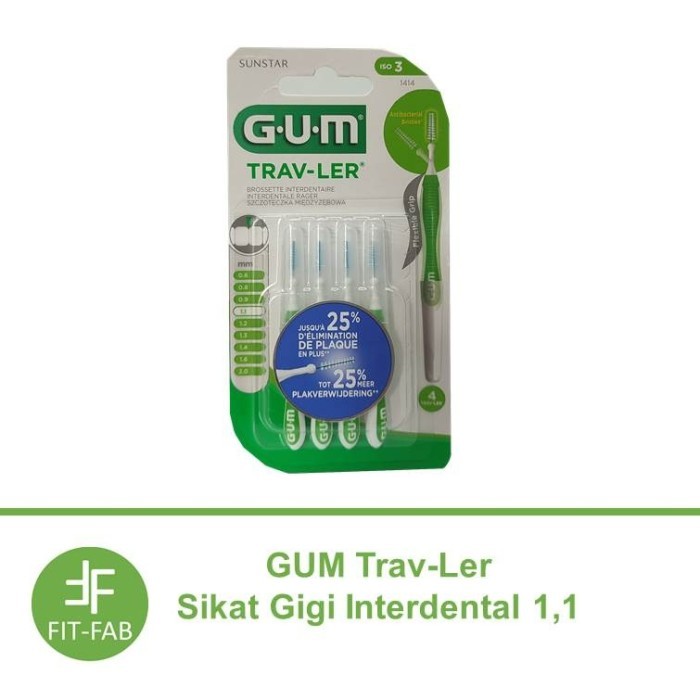 sikat gigi interdental otrho sela gigi behel GUM