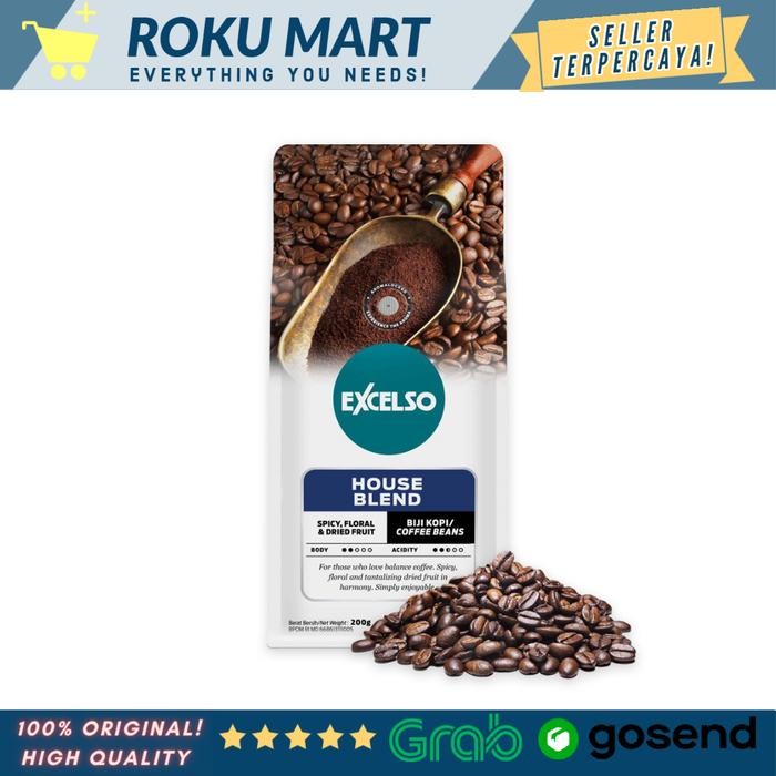 

EXCELSO HOUSE BLEND 200 g / KOPI EXCELSO HOUSE BLEND 200GR