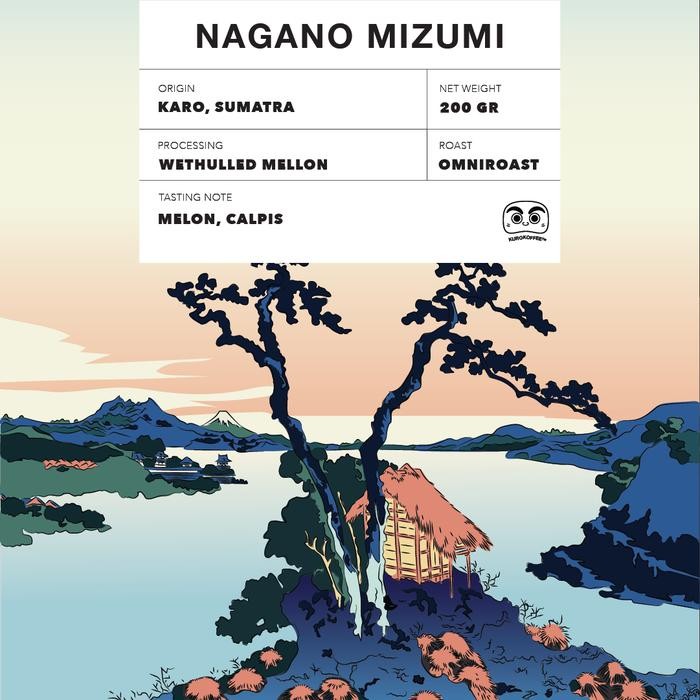 

Nagano Mizumi for Filter or Espresso 200 gr / Biji Kopi Karo Sumatera