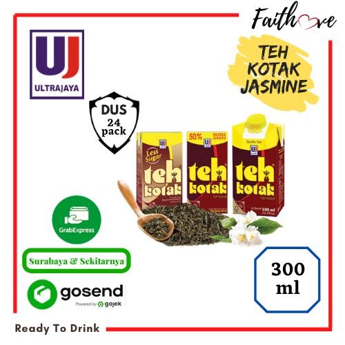 

Teh Kotak Ultra Jasmine 200 ml (300 ml) by GoJek Grab