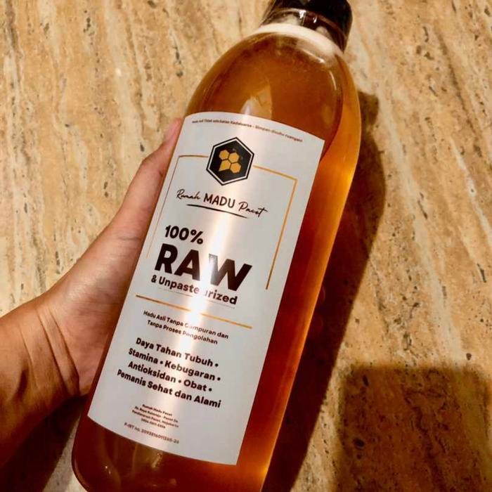 

Madu Murni Multiflora 1Kg Asli 100% Mentah Tanpa Olah Rumah Madu Pacet