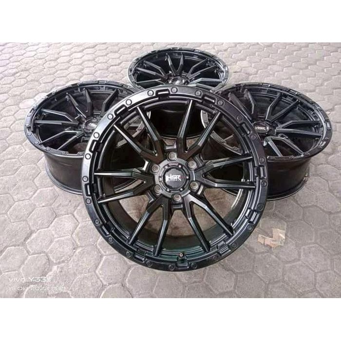 velg mobil bekas r20 lobang 6 hsr fuel ring 20x9 pcd 6x139.