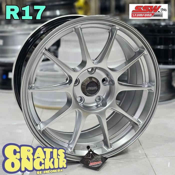 velg mobil racing r17 SSW S333 THAILAND ring 17 reborn venturer Zenix