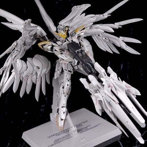 BARANG TERLARIS PRODUK TERBARU GFF GUNDAM FIX FIGURATION WING GUNDAM SNOW WHITE PRELUDE MIB BANDAI