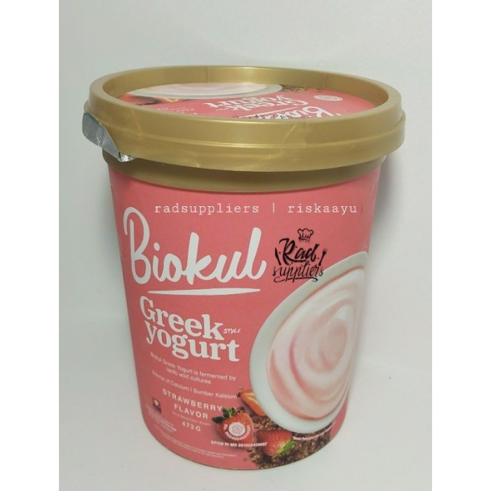 

(Expert) Biokul Greek Yogurt 473ml, Best Seller Greek Yogurt, Harga Spesials..!