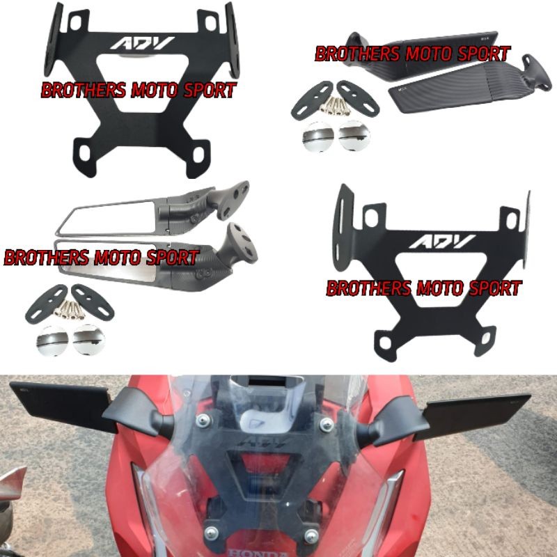 spion winglet adv 150 breket plus spion adv150 breket seo adv 150