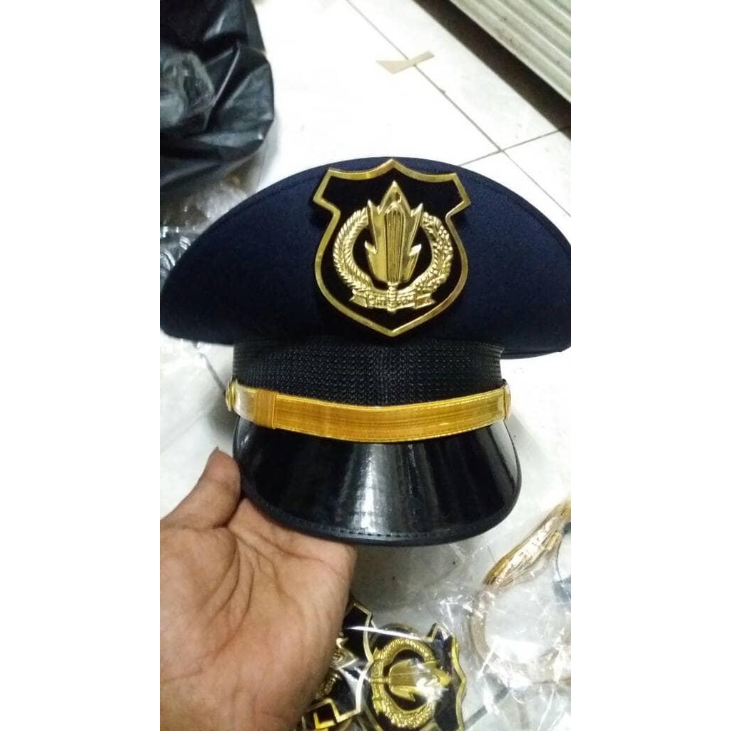 PROMO Topi pet satpam danru atau gada madya