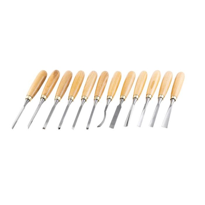 

TERLARIS! Senator Wood Carving Set 12 Pcs - Pisau Ukir Pahat Kayu Set