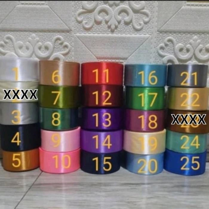 

Happy- Dijual Per Roll: Pita satin diameter 4 cm