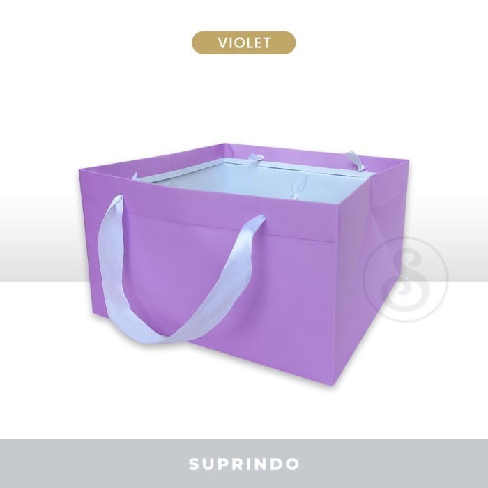 

Happy- Paper Bag Premium TEBAL 26.5 x 25.5 x 16 (L)