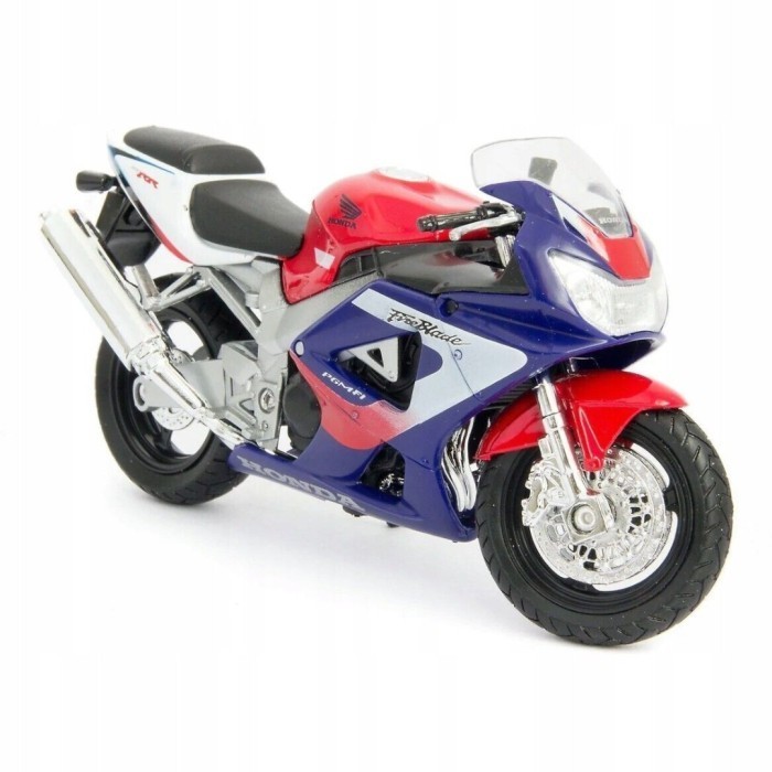 DIECAST MOTOR CBR900RR FIRE WELLY 1:18