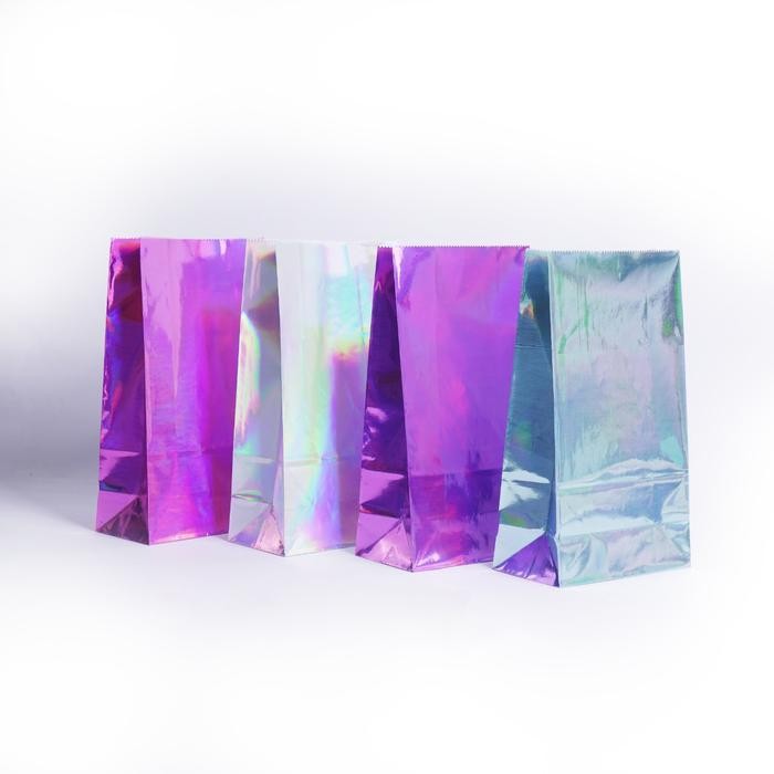 

Pesta- Hologram Gift Pouch Kantong Kertas Hologram - Uk 13 x 7 x 23 Cm