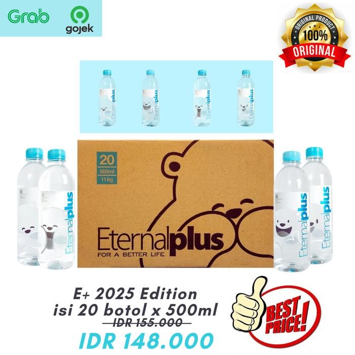 

BEST PRICE - Eternal Plus Air Mineral E+ 500ml (per dus isi 24 botol)