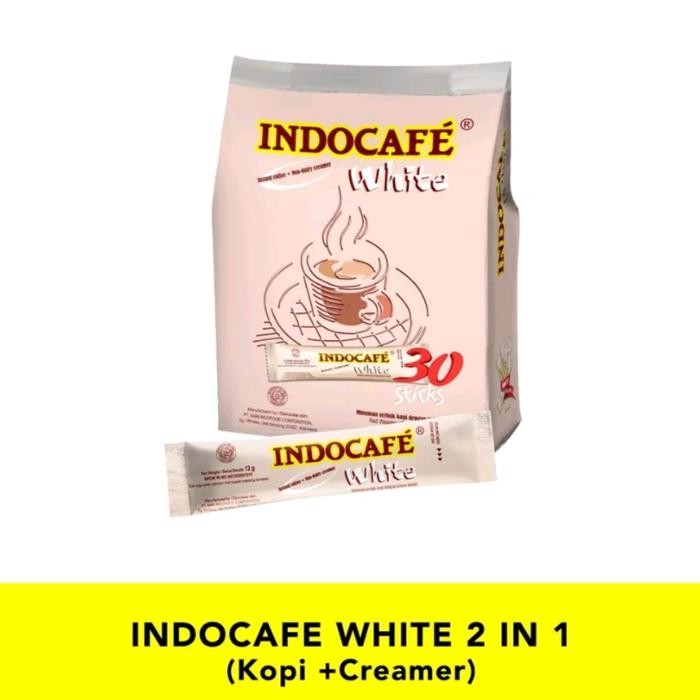 

Indocafe White No Sugar isi 30sachet