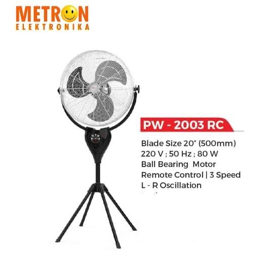 READY STOK Power fan maspion pw 2001rc pw2002rc pw2003rc pw2004s pw3005 pw1802rc