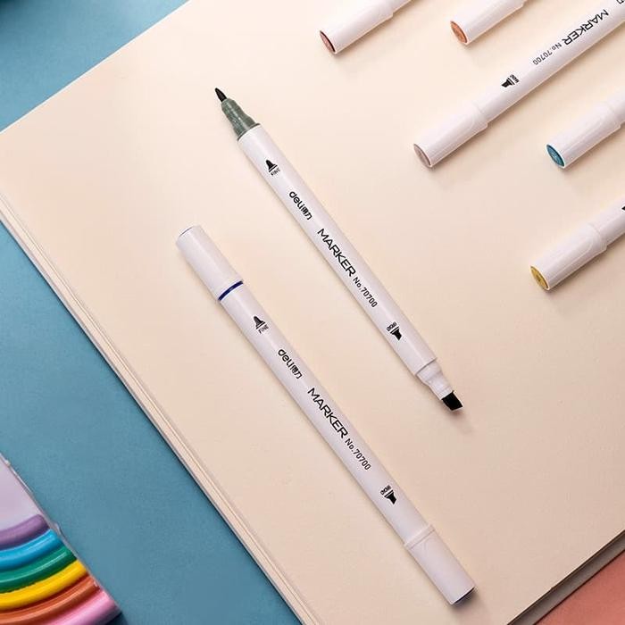 

DELI SPIDOL DESAIN PROFESIONAL 12 WARNA UJUNG GANDA 70700-12