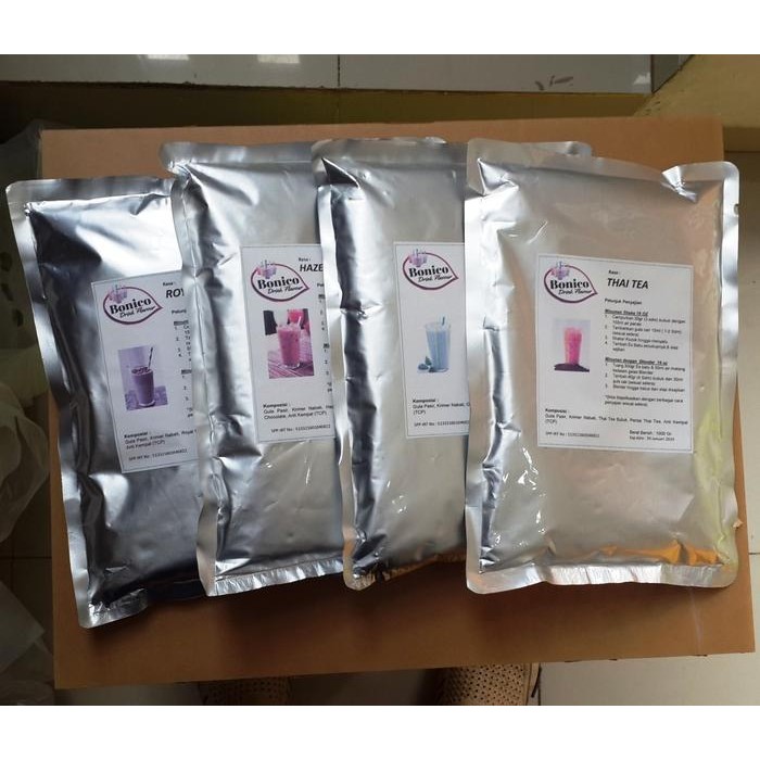 

Terlaris- Bonico Greentea Latte Powder 1Kg Bubuk Minuman Green Tea Latee