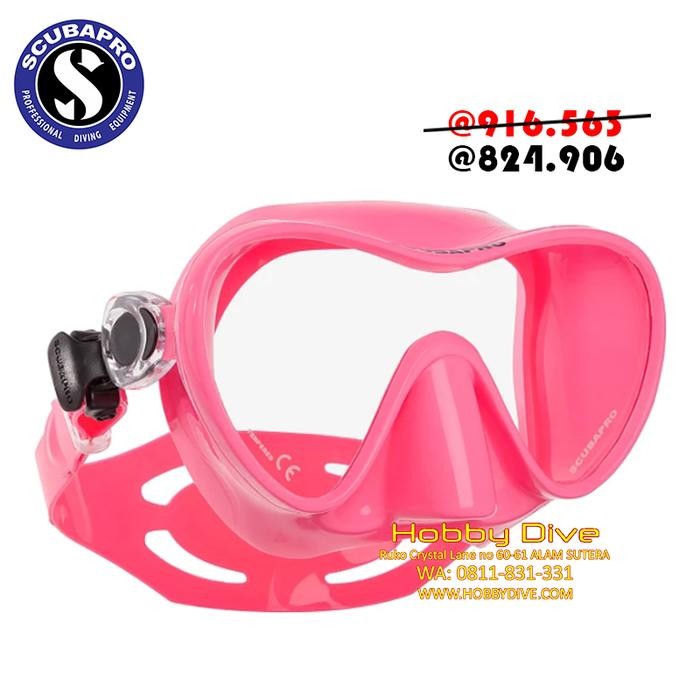SCUBAPRO Mask Trinidad Pink - Scuba Diving Alat Diving