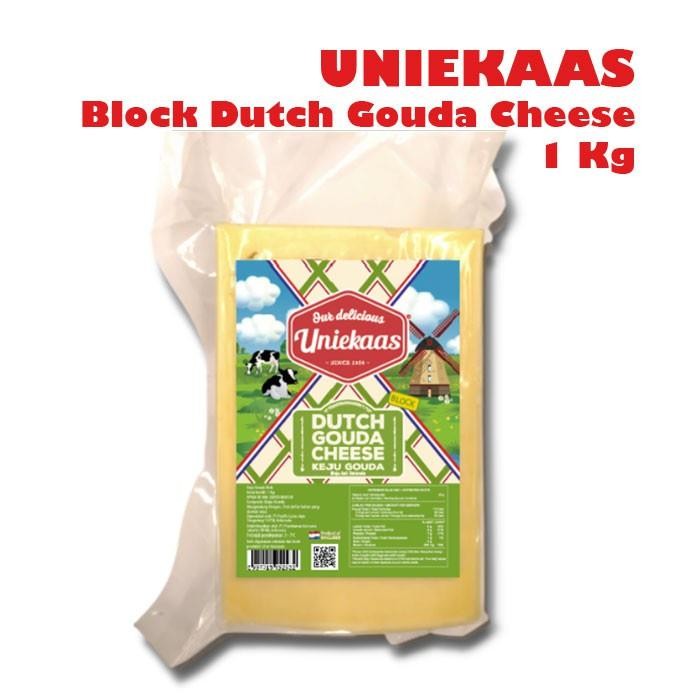 

BARANG TERLARIS UNIEKAAS - Block Dutch Cheese 1Kg / Professional Cheese Since 1956