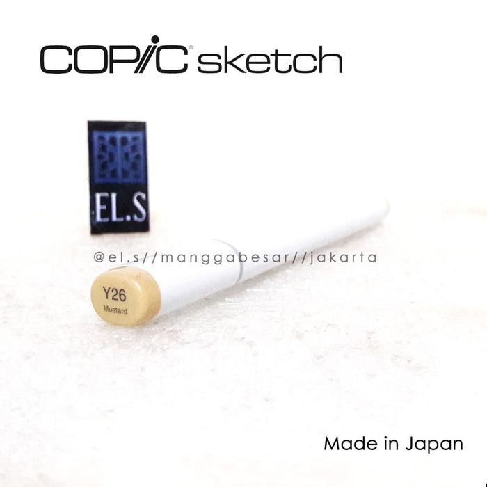 

COPIC SKETCH MARKER Y26 MUSTARD ( CSM )