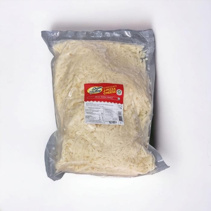 

BARANG TERLARIS Keju Mozarella Shredded Parut Halal 1 kg Green Valley