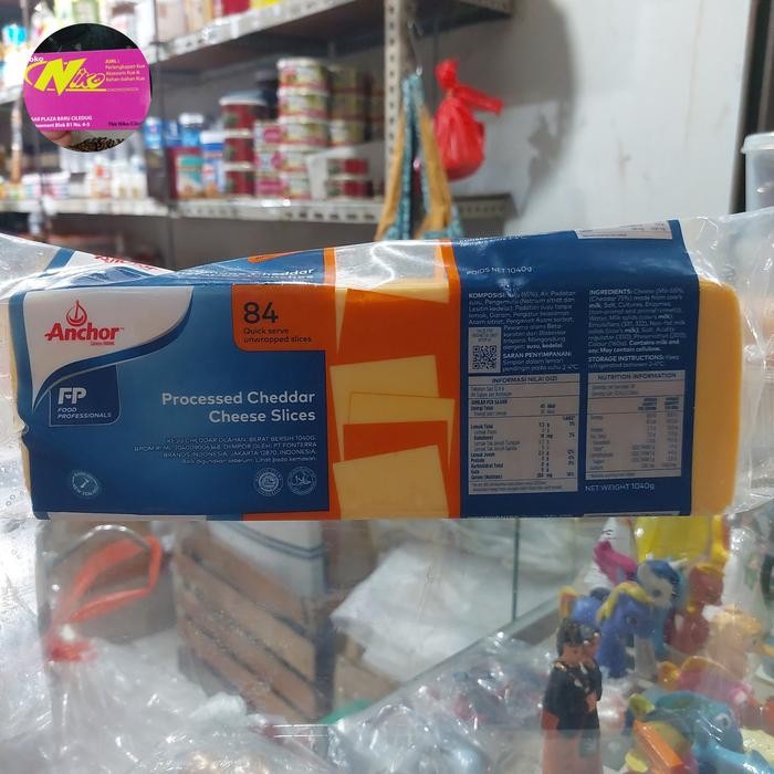 

BARANG TERLARIS keju slice anchor 84 pcs khusus grab dan gojek