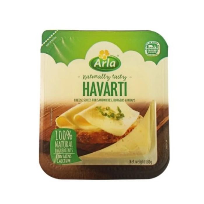 

BARANG TERLARIS Arla havarti cheese 150 gr keju