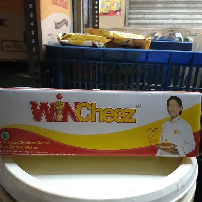 

BARANG TERLARIS Keju WIN Cheez Gold Keju Cheddar 2kg