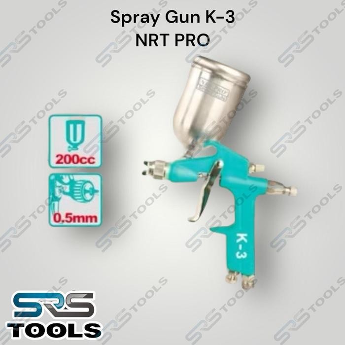 SPRAY GUN K3 TABUNG ATAS FORTECH / SPET CAT TABUNG ATAS