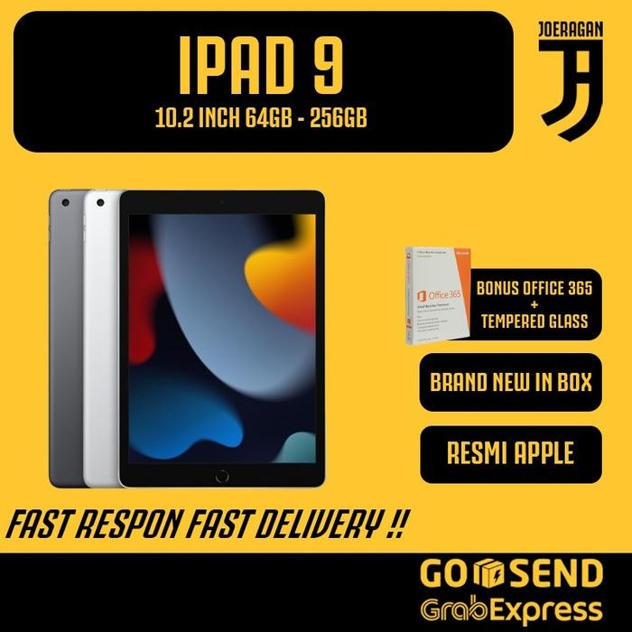 Phoneku- Apple Ipad 9 2021 256Gb 64Gb 9Th Gen Gray Silver
