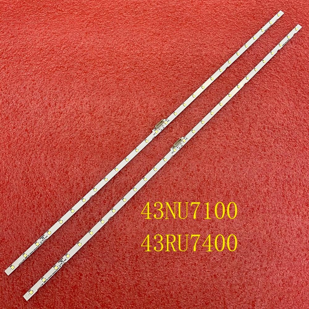 Led Strip(2)For Samsung Ue43N5510 43Nu7100 Ue43Nu7100 Un43Nu7100 Ue43Nu7100U Aot_43_Nu7100F