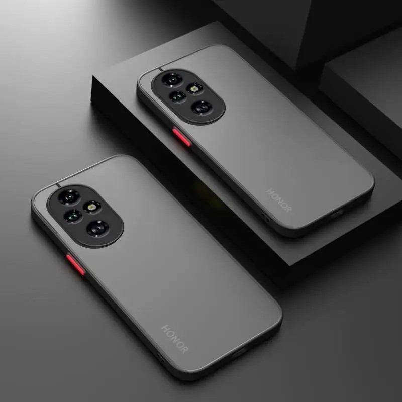 Matte Frosted Soft Shell For Honor 200 Pro Phone Case For Honor Honor200 200Pro Plain Anti