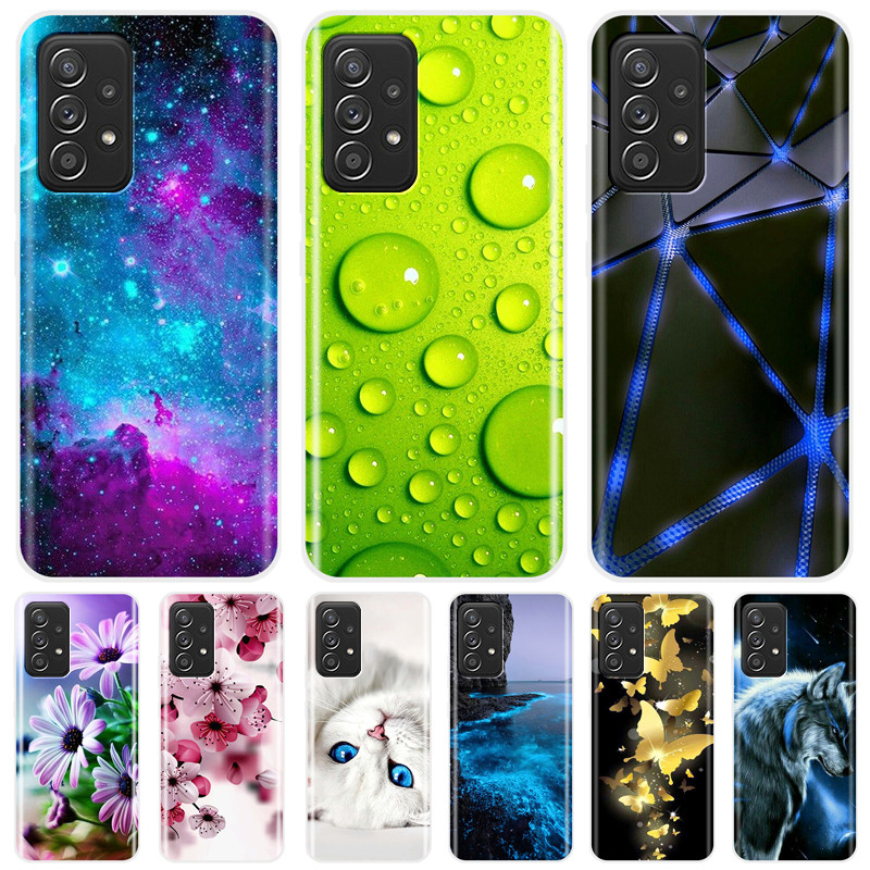 A52 A52S Case For Samsung Galaxy A52 Case Silicone Soft Tpu Case For Samsung Galaxy A52S 5G Case