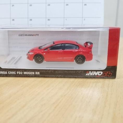 Inno64 Honda Civic FD2 Mugen RR Red