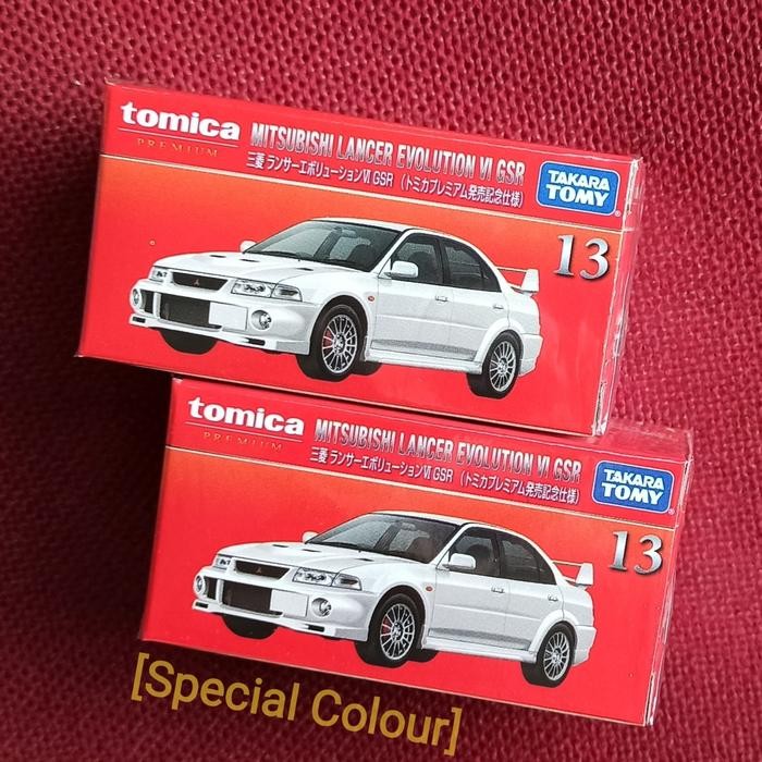 Die Cast 1:61 Mitsubishi Lancer Evo VI GSR [Tomica13] Special Colour