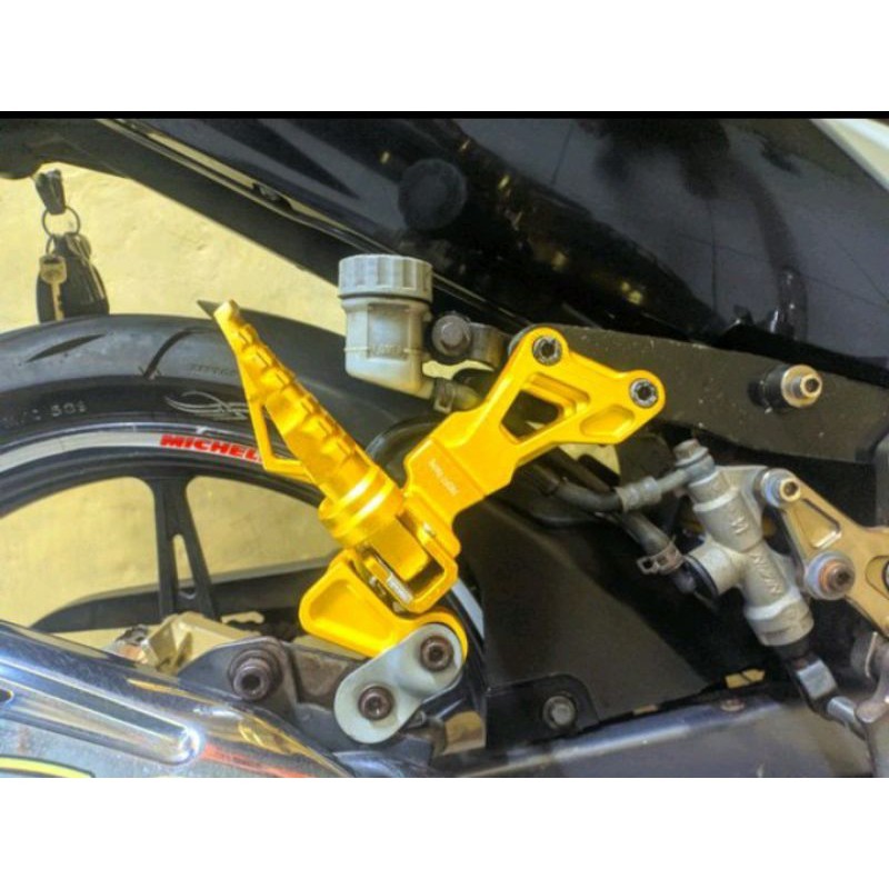 Foot Step Bela Satria Fu - Klx - Dtracker Variasi