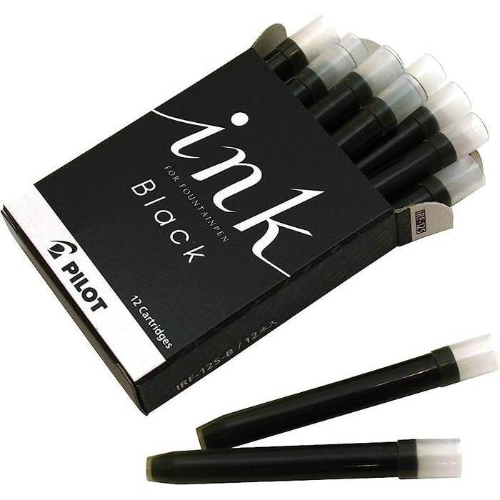 

Pilot Kakuno Ink Cartridge Refill Gel Tinta Isi Ulang Set 12 Irf-12S
