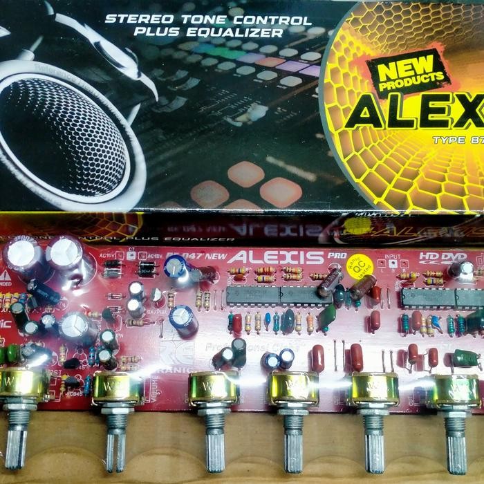 KIT TONE CONTROL STEREO ALEXIS TONE PLUS EQUALIZER