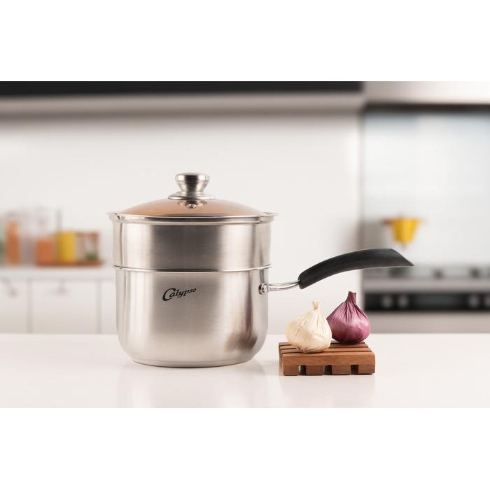 Calypso Panci Kukus Panci Susu Panci Sup Panci Multifungsi Steamer