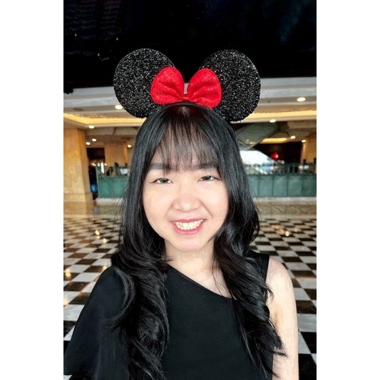 Beaded Bloom Bando Mickey Mouse Glitter Jumbo / Bando Miki / Bando Mickey Glitter / Mickey Mouse