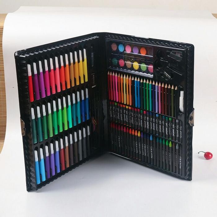 

Crayon Jumbo 150Pcs Handcraft Set Art Pensil Warna Cat Air Seni Rupa