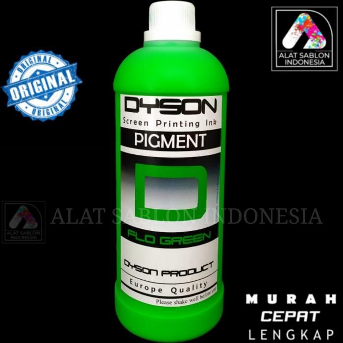 

Biang Warna Sablon Hijau Stabilo Pigmen Flo Green Dyson 1Kg