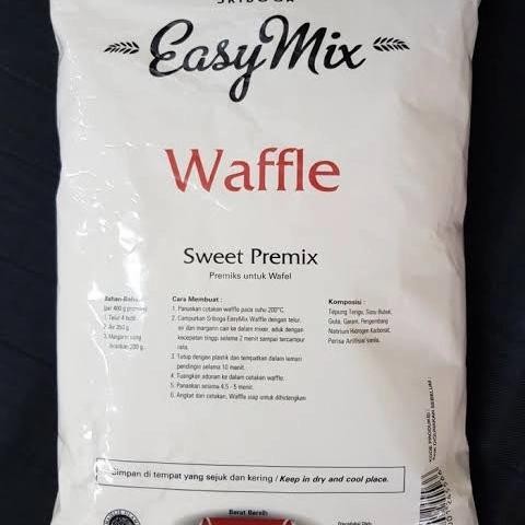 

Diskon Tepung Easy Mix Sriboga Waffle 1 Kg Packing Aman