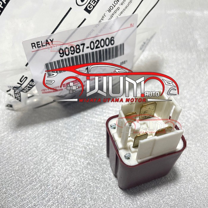 Relay Power 12V Relay Kaki 4 Kijang