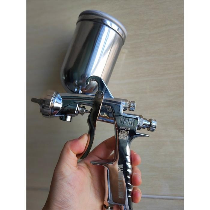 

Original Japan Anest Iwata W-101 Spray Gun Pressure Type Hvlp W101 #Gratisongkir