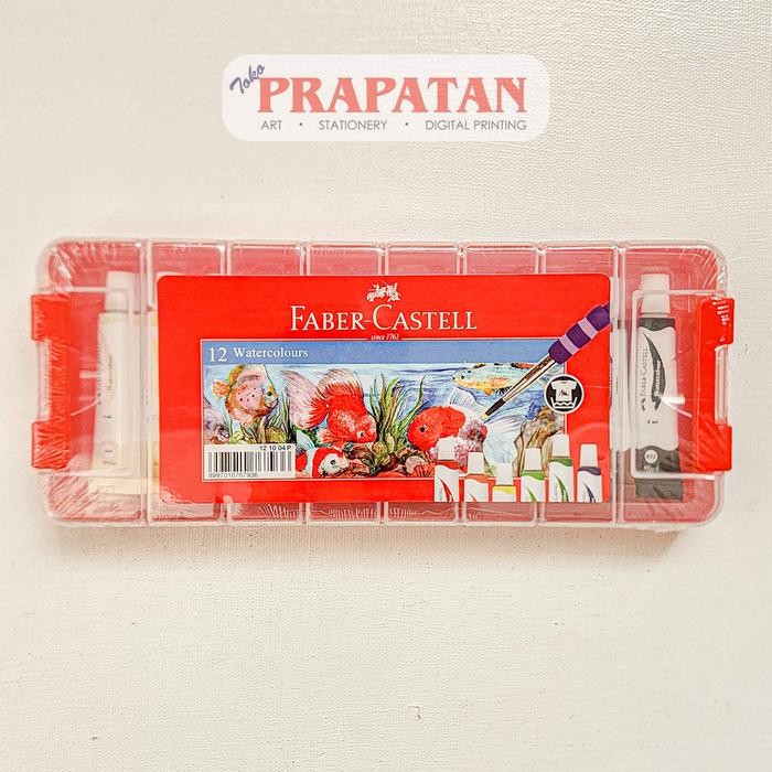 

Faber Castell Watercolor Set Tube 12-10-04-P Cat Air Set #Gratisongkir