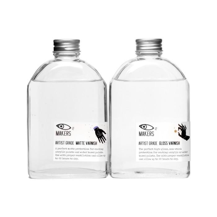 

Glossy & Matte Varnish Set By Makers #Gratisongkir