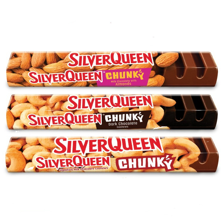 

Silverqueen Chunky Bar 95gr - All Varian [GOJEK/GRAB]